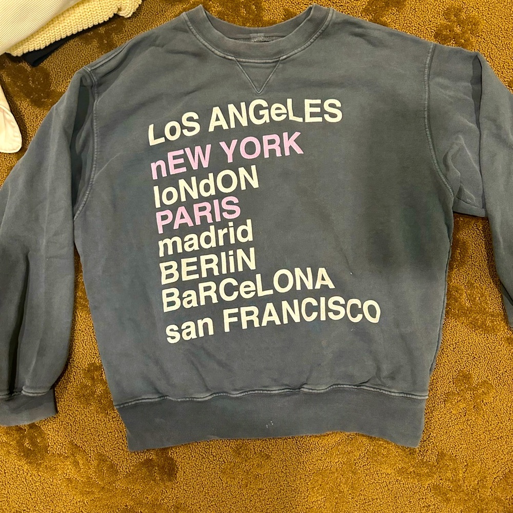 Anine Bing City Love Sweatshirt